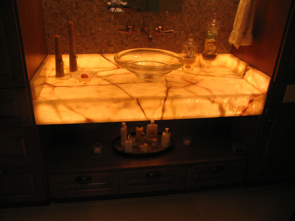 Onyx Bathroom Countertops